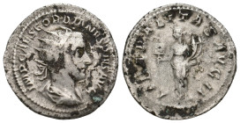 GORDIAN III (238-244). Antoninianus.
3.77 Gr. 23.1 mm.
