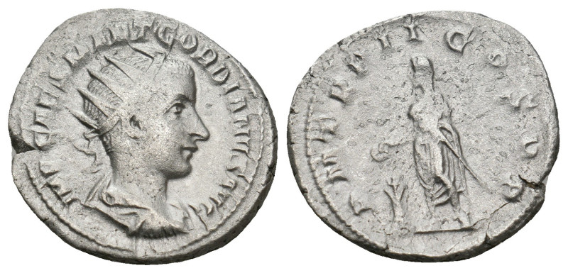 GORDIAN III (238-244). Antoninianus.
4.21 Gr. 22.6 mm.