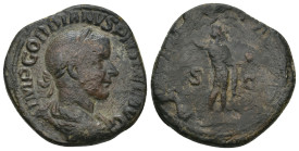 GORDIAN III (238-244). Sestertius. Rome.
17.13 Gr. 31.1 mm.