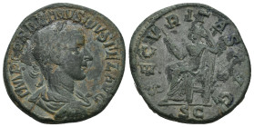 GORDIAN III (238-244). Sestertius. Rome.
21.37 Gr. 31.7 mm.