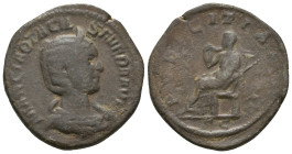 OTACILIA SEVERA (Augusta, 244-249). Sestertius.
17.92 Gr. 31.9 mm.
