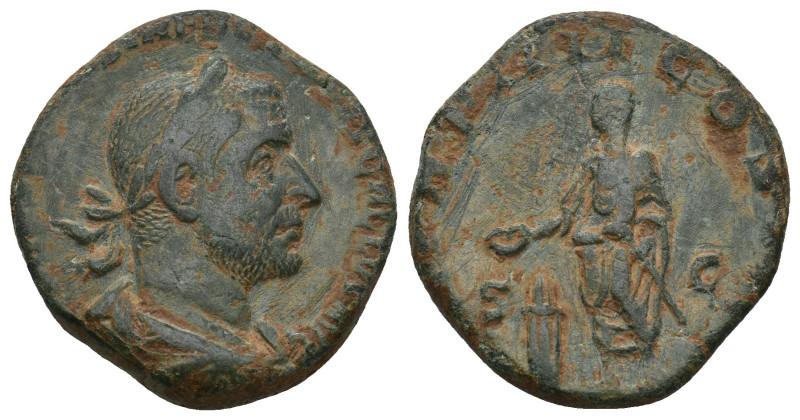 TREBONIANUS GALLUS (251-253). Sestertius.
14.17 Gr. 25.6 mm.