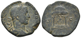 TREBONIANUS GALLUS (252-253). Sestertius.
14.22 Gr. 29 mm.