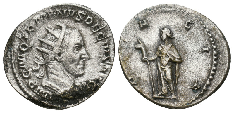 TRAJANUS DECIUS (249-251). Antoninianus.
4 Gr. 22.4 mm.