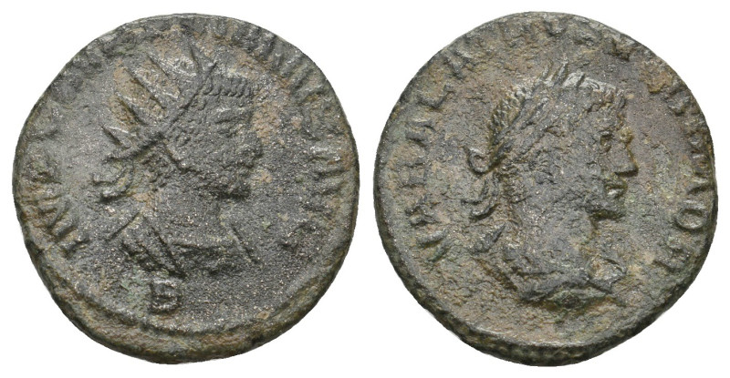 AURELIAN with VABALATHUS (270-275). Antoninianus.
2.85 Gr. 19.3 mm.