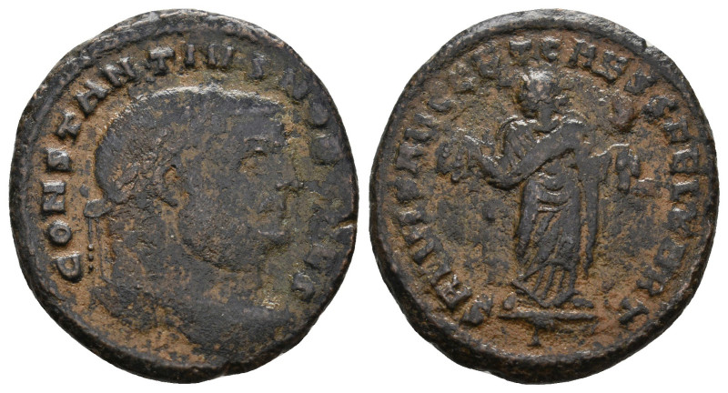 CONSTANTIUS I (Caesar, 293-305). Follis.
8.84 Gr. 27.3 mm.