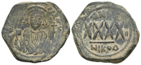 PHOCAS (602-610). Follis.
12.08 Gr. 30.8 mm.