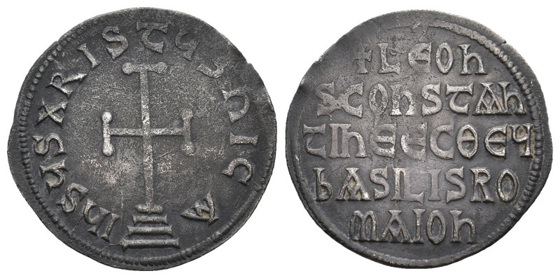 LEO V THE ARMENIAN (813-820). Miliaresion. Constantinople.
2 Gr. 23.4 mm.