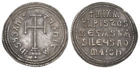 MICHAEL III THE DRUNKARD (842-867). Miliaresion. Constantinople.
1.69 Gr. 22.8 mm.