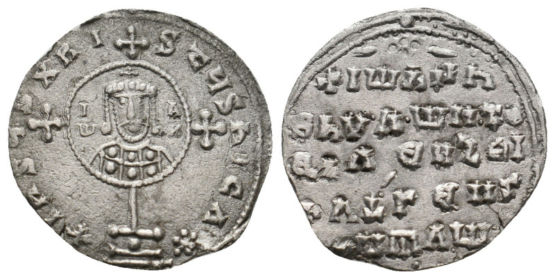 JOHN I ZIMISCES (969-976). Miliaresion. Constantinople.
1.6 Gr. 21.3 mm.