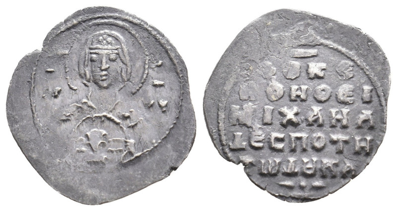 Michael VII Ducas 1071-1078= 1/3 Miliaresion. Constantinopolis.
1.43 Gr. 21.7 m...
