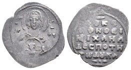 Michael VII Ducas 1071-1078= 1/3 Miliaresion. Constantinopolis.
1.43 Gr. 21.7 mm.