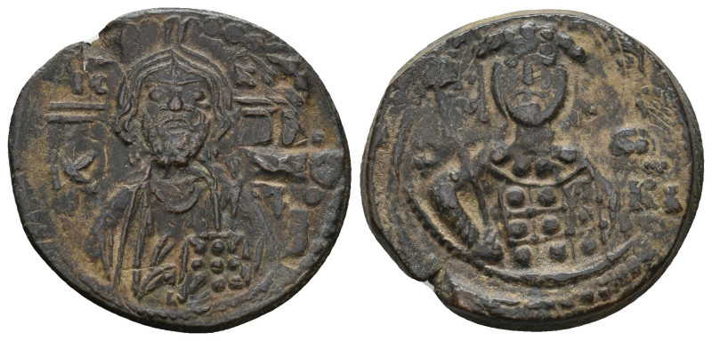 MICHAEL VII DUCAS (1071-1078). Follis. Constantinople.
8.3 Gr. 27.8 mm.