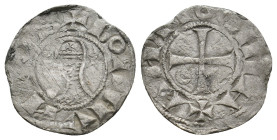CRUSADERS. Antioch. Bohémond III (1163-1201). BI Denier.
0.49 Gr. 17.5 mm.