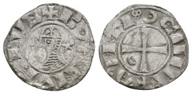 CRUSADERS. Antioch. Bohémond III (1163-1201). BI Denier.
0.52 Gr. 17.8 mm.