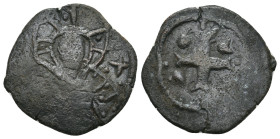 CRUSADERS. Edessa. Baldwin II (First reign, 1098-1104). Follis.
6.14 Gr. 25.5 mm.