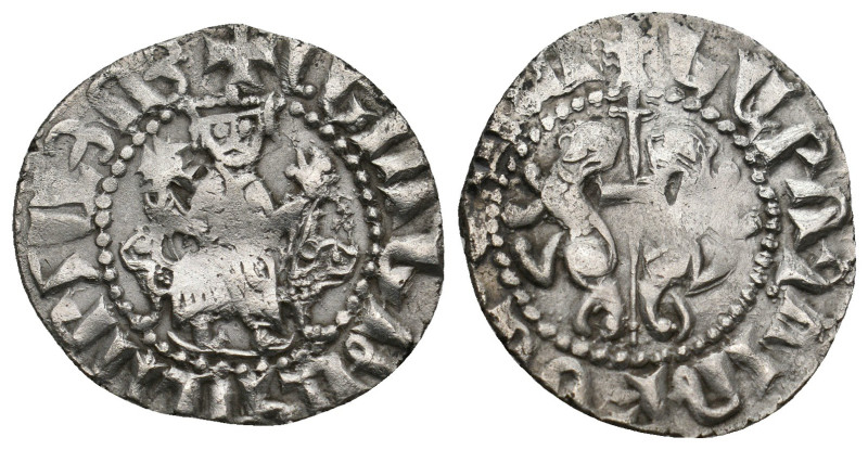 ARMENIA. Levon I (1198-1219). Tram.
2.8 Gr. 23 mm.