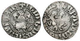 ARMENIA. Levon I (1198-1219). Tram.
2.8 Gr. 23 mm.