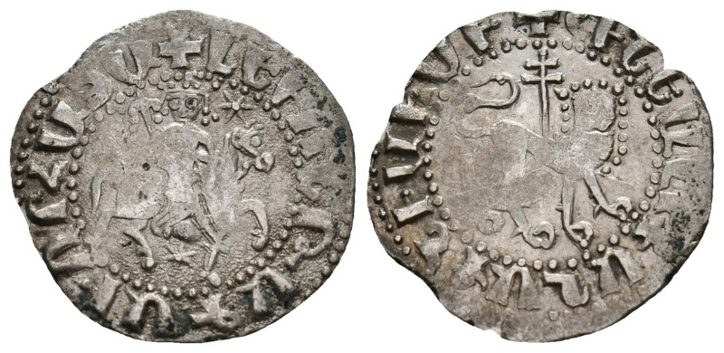 ARMENIA. Levon III (1303/5-1307). Takvorin. Sis.
2.82 Gr. 21.9 mm.