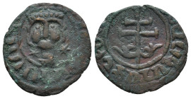 ARMENIA. Hetoum II (1289-1305). Ae Kardez.
3.99 Gr. 22.5 mm.