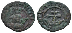 ARMENIA. Hetoum II (1289-1305). Ae Kardez.
3.41 Gr. 20.7 mm.