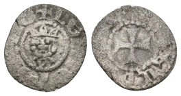 ARMENIA. Levon V (1373-1393). Denier.
0.57 Gr. 13.6 mm.