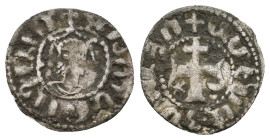 ARMENIA. Levon V (1373-1393). Denier.
0.65 Gr. 15.9 mm.
