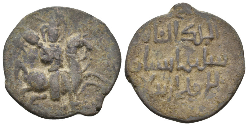 ISLAMIC. Seljuks. Rum. Sulayman II (AH 581-631 / 1196-1204 AD). Ae Fals.
7.68 G...