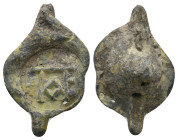 BYZANTINE LEAD SEALS.
5.56 Gr. 25.1 mm.