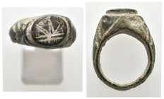 ANCIENT ROMAN BRONZE RING (1ST-5TH CENTURY AD.)
15.16 Gr.