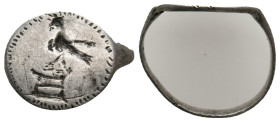 ANCIENT ROMAN SILVER RING (1ST-5TH CENTURY AD.)
3.84 Gr.