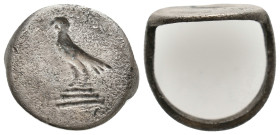 ANCIENT ROMAN SILVER RING (1ST-5TH CENTURY AD.)
7.18 Gr.