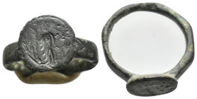 ANCIENT ROMAN BRONZE RING (1ST-5TH CENTURY AD.)
6.43 Gr.