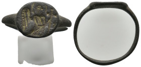 ANCIENT ROMAN BRONZE RING (1ST-5TH CENTURY AD.)
4.19 Gr.