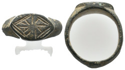 ANCIENT ROMAN BRONZE RING (1ST-5TH CENTURY AD.)
5.32 Gr.