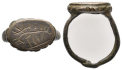 ANCIENT ROMAN BRONZE RING (1ST-5TH CENTURY AD.)
6.53 Gr.