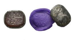 ANCIENT ISLAMIC RING STONE.
2.79 Gr. 17.1 mm.