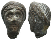 ANCIENT ROMAN BRONZE FIGURINE.
14.2 Gr. 20.4 mm.