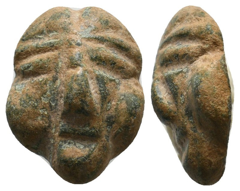 ANCIENT ROMAN BRONZE FIGURINE.
9.66 Gr. 23.7 mm.