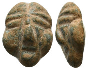 ANCIENT ROMAN BRONZE FIGURINE.
9.66 Gr. 23.7 mm.
