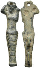 ANCIENT ROMAN BRONZE FIGURINE.
13.34 Gr. 55.7 mm.