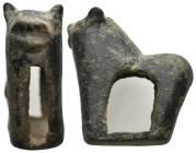ANCIENT ROMAN BRONZE FIGURINE.
18.94 Gr. 40.5 mm.