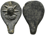 ANCIENT ROMAN BRONZE FIGURINE.
41.87 Gr. 44.2 mm.