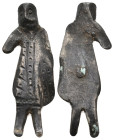 ANCIENT ROMAN SILVER FIGURINE.
4.6 Gr. 37.3 mm.