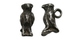 ANCIENT ROMAN SILVER EAGLE FIGURINE (1ST-5TH CENTURY AD).
1.81 Gr. 13.5 mm.