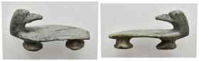 ANCIENT ROMAN BRONZE FIGURINE (1ST-5TH CENTURY AD).
14.39 Gr. 32.9 mm.