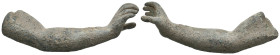 ANCIENT ROMAN BRONZE FULL ARM (1ST-5TH CENTURY AD).
50.07 Gr. 69.5 mm.