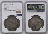 VENEZIA Ludovico Manin (1789-1797) Osella di Murano 1789 ANNO I. Ag Gr.10. CNI-1; PAOLUCCI II-607. NGC MS64 (n.5784534-014). (Tiratura stimata 98 esem...