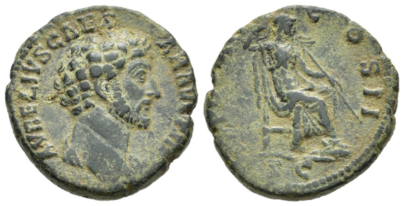 Impero Romano. Marcus Aurelius. Marco Aurelio (139-161). Roma. Asse. AE 10,90 g)...