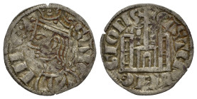 SPAGNA. Sancho IV (1284-1295). Cornado.Mi (0,73 g). D/SANCII REX; busto a sinistra. R/CASTELLE LEGIONIS; Castello, ai lati simboli pettine e stella. C...